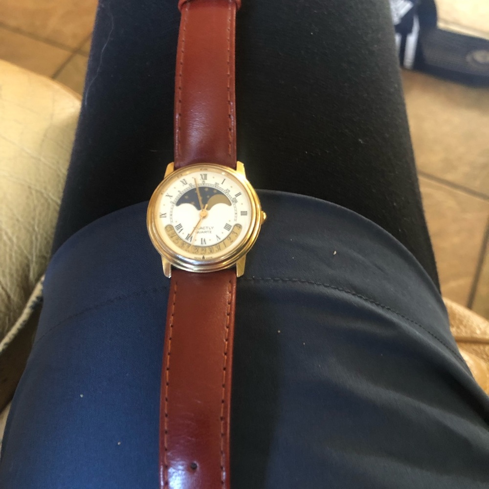 Exactly watch good working condition